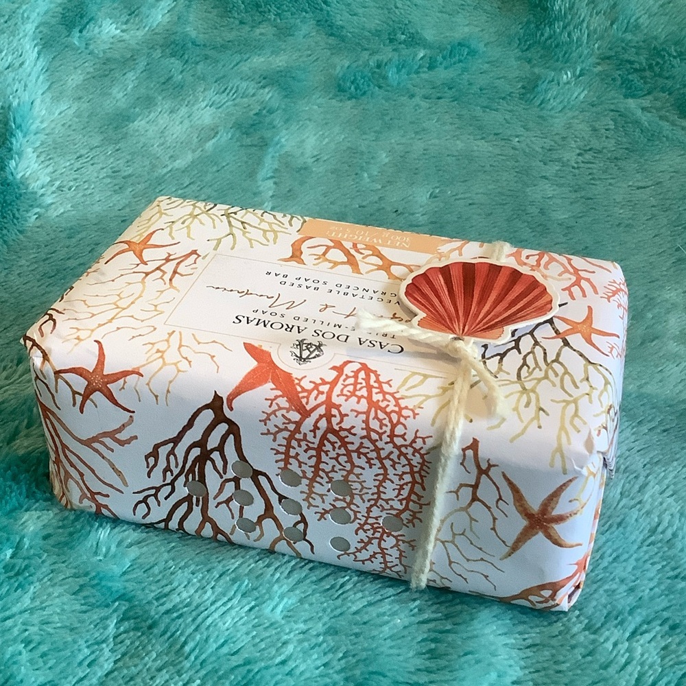 Casa Dos Aromas Scented Grapefruit Mandarin Large NWT 10.5 oz Soap Artisan Bar - Picture 5 of 11